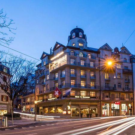 Hotel De La Paix Люцерн Екстериор снимка