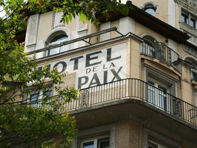 Hotel De La Paix Люцерн Екстериор снимка